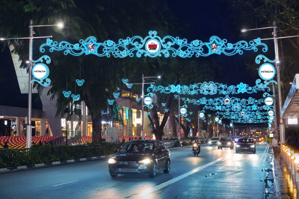 2018年迪新加坡乌节路圣诞花灯迪士尼主题-热点新加坡