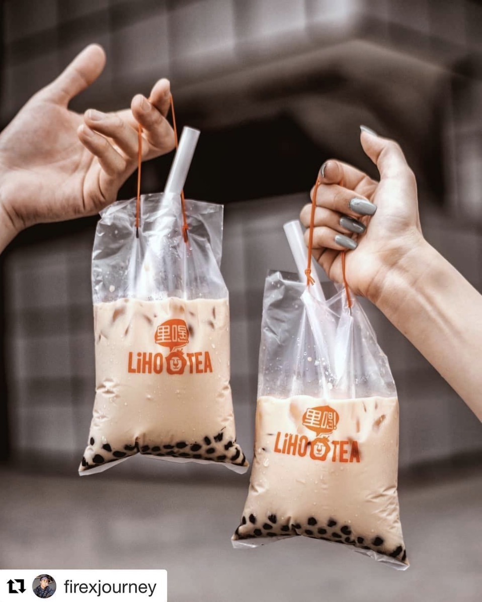 只要9毛钱的liho奶茶不喝白不喝