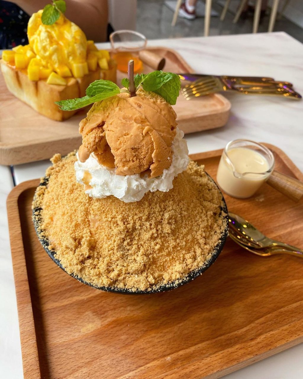"迎中秋"世界各地传统糕点系列——泰国甜点中的“黄金三宝”_姐妹