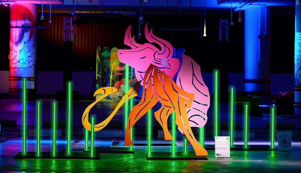 赏灯打卡,今年属你最"牛"艺术装置目前开放展出至2月28日 还有一系列